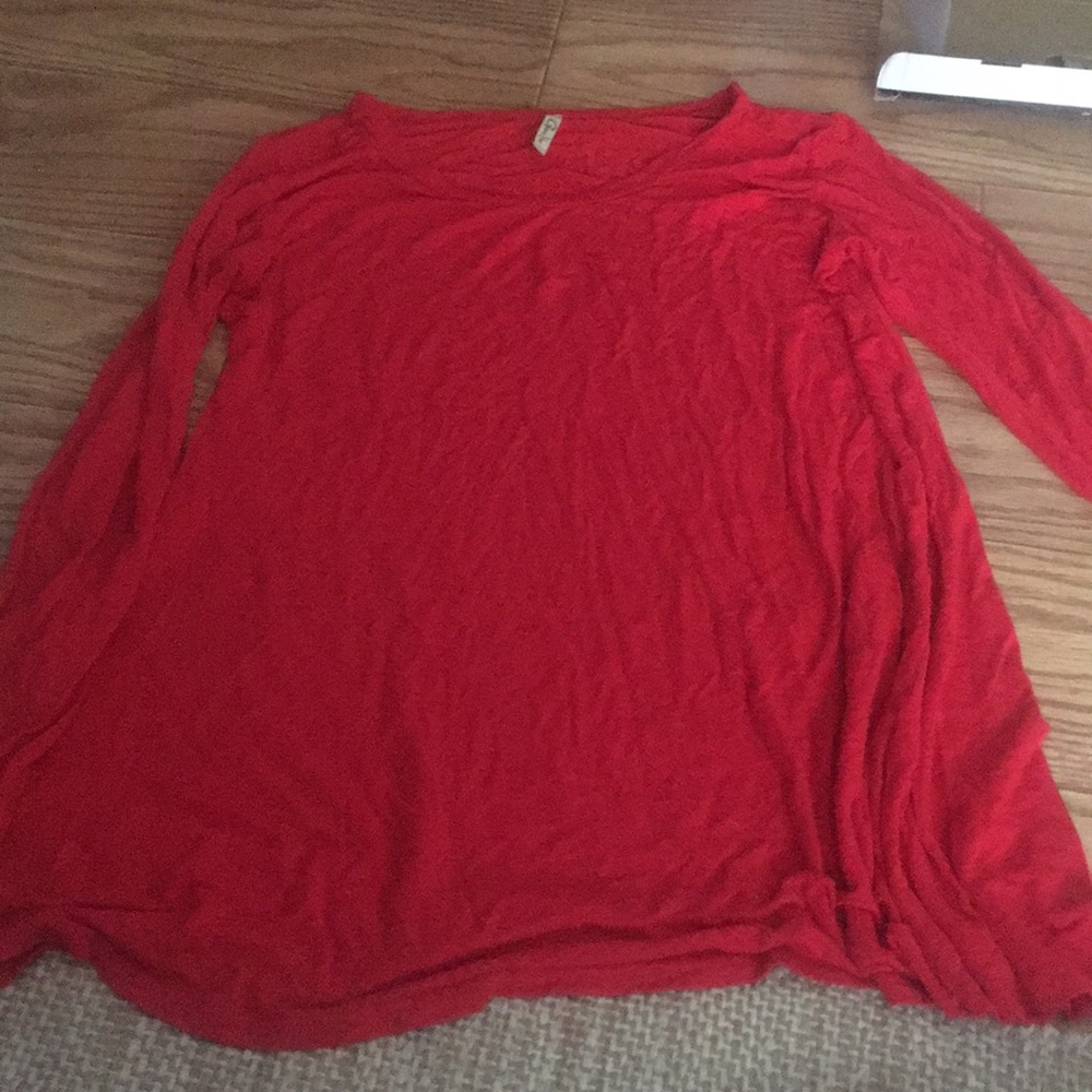 red t shirt dress
